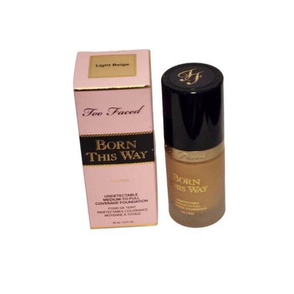 Too Faced Born This Way Undetectable Oil Free Foundation LIGHT BEIGE Full Size - Picture 8 of 8